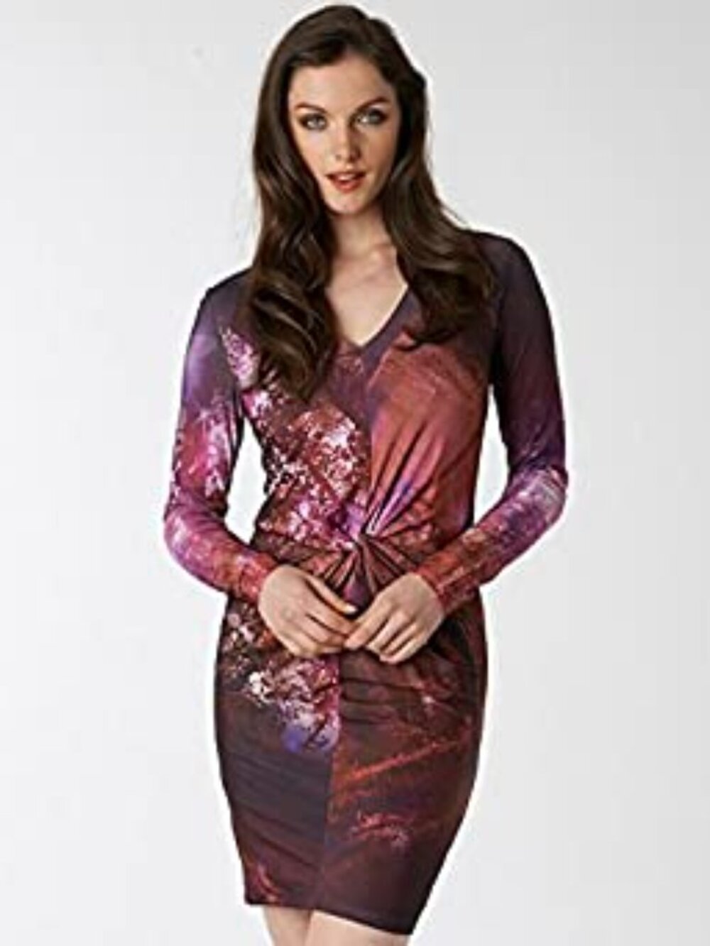 ✨ Ted Baker London Makala Twist Bodycon Dress  - Twinkle Trees- 0✨